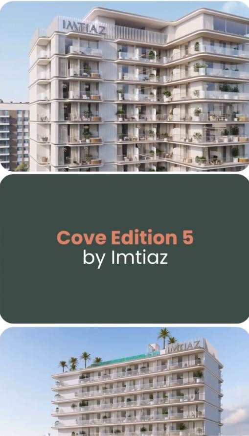 Roof Set Go project launch card, UAE — Cove Edition 5 by Imtiaz.